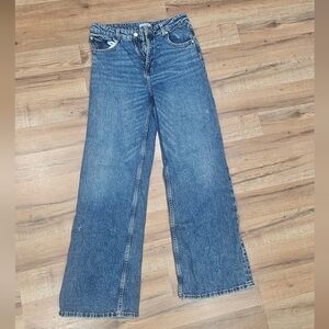 H&M Blue Wide Women's Jeans 8
